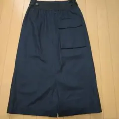 Apaiser lame　アペゼラム　 レザー切替タイトスカート