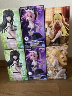 ToLOVEるダークネス　フィギュア6点セット