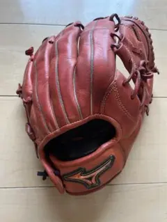 Mizuno 赤 レザー グローブ