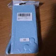 Samsung Galaxy A53 手帳型ケース ブルー