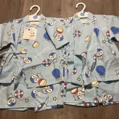 ポチャマ ベビー甚平2枚セット　新品80サイズ