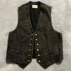 ⭐️ピンクハウス⭐️ベスト⭐️黒デニム⭐️