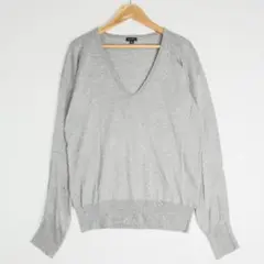 良品◆ ジョセフ シルク ニット セーター グレー レディース M 251212