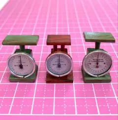 ミニチュア　スケール　3個セットハンドメイド