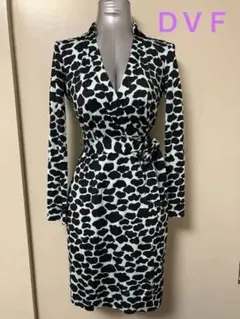 DIANE von FURSTENBERG ラップワンピース 雲柄
