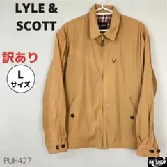 訳あり LYLE & SCOTT ライルアンドスコット ナイロンジャケット L