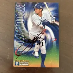 京田　Calbee 2019 プロ野球チップス　赤サイン入り