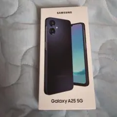 Samsung Galaxy A25 5G 本体 ブラック
