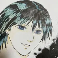 ハルチャン画1、少年