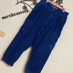 メルシーボークー mercibeaucoup, デニム サルエル 星