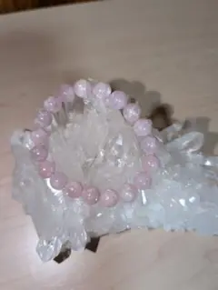 ピンクマイカブレスレット