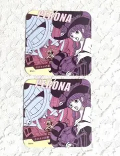 ONE PIECE ペローナ　アートコースター