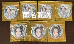 魔道祖師 公式茶屋 箔押し風カンバッジ 魔道学園 ver.A【藍景儀】7個
