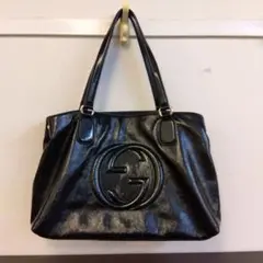グッチ ブラック トートバッグ