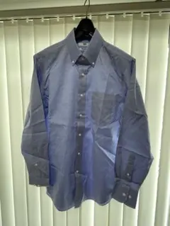 MENS UNIQLO スリムフィット 長袖シャツ M