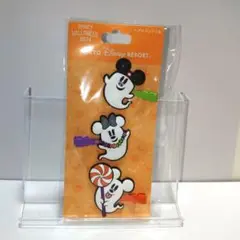 ディズニーハロウィン 2024 ゴーストキャラクターヘアクリップ 3個セット