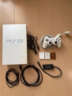 PlayStation 2 ホワイト コントローラー HDMI変換アダプター