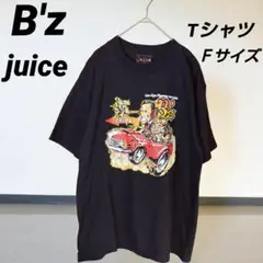 B'z juice LIVE Tシャツ Freeサイズ 使用感低い 比較的新しい