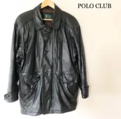 ✨【大幅値下げ】⬛PoloCLUBポロクラブ⬛レザーカーコート●ヴィンテージ■ 古着 90s polo club ポロクラブ レザーコート コート 3 - メルカリ