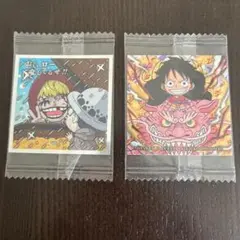 ワンピース ウエハース ロー＆コラソン　ルフィ&モモの助