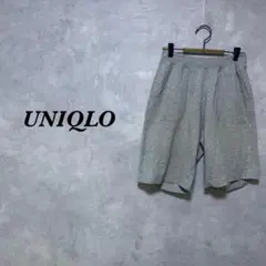 オールドユニクロ ハーフパンツ スウェット ストレッチ グレー M 4380