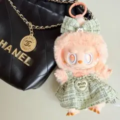 labubu ラブブ　着せ替え　ツイードワンピース　お洋服