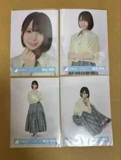 日向坂46 渡辺莉奈　シャツコーデ　生写真