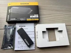 KIOXIA EXCERIA 2048GB SSD ヒートシンク付き