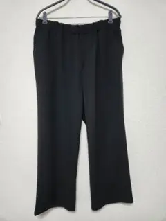 ANTIQULOTHES　イージーパンツ　ストレッチ　ブラック　L