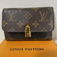 美品♡ルイヴィトン 財布 三つ折り フラワー コンパクト