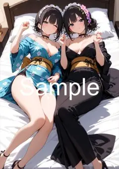 A4サイズアートポスター 1点もの 美女ポスター最高品質 E-J-８２