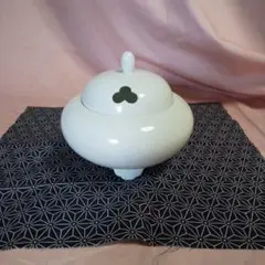 人間国宝 井上萬二 獅子 白磁 香炉 香道 煎茶 茶道 香爐 人間国宝・井上萬二／白磁 香炉