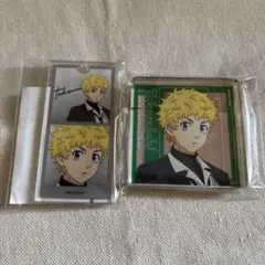 東リベ　花垣武道　アクリルブロック アクキー　モノトーン　まるくじ