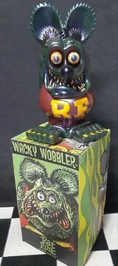 BIGラットフィンク約30cm RatFink】ラットフィンク/ビッグスタチュー/30cm 商品詳細