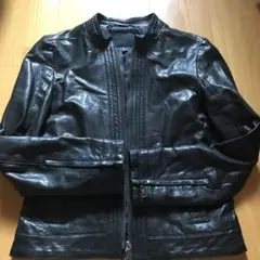 美品 icB 羊革 レザージャケット ライダーズジャケット