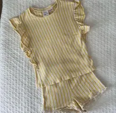 zarakids ストライプセットアップ