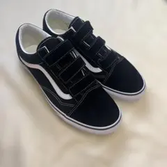 VANSオールドスクールベルクロブラック黒28.0cm 新品