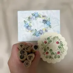 Rubber Stamp Tapestry 6個セット いちごのスタンプ