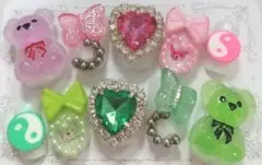 NAIL No♥️530 ジェルネイル ジュエル 3D y2k くま 現品