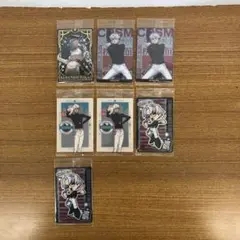 草薙理解　4種7枚　超人的シェアハウスストーリー　カリスマ　ウエハース　カード