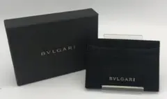 FF207 BVLGARI ブルガリ パスケース 黒色 箱付き