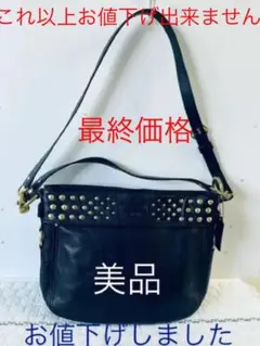 とてもお洒落なコーチレザー2wayショルダー