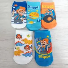 Blippi ブリッピー キッズソックス 6足セット