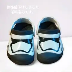 STARWARS スターウォーズクロックス蓄光　白黒カラーサイズ 6c7