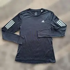 【セール中⠀】adidas ランニング 長袖シャツ J/L 165/84 黒