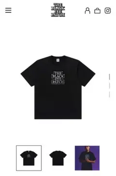 SHINING OG LABEL TEE BLACK EYE PACH