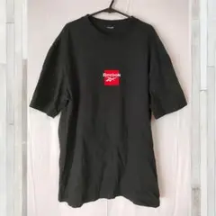 Reebok ブラック Tシャツ 半袖 サイズ不明