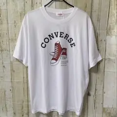 新品　converse Tシャツ　メンズ　LL クイックドライ　ホワイト