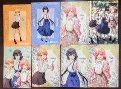 俺ガイル 公園デート 描き下ろし イラストカード 全8種セット