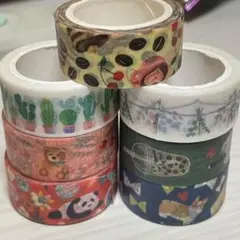 マスキングテープ 7セット